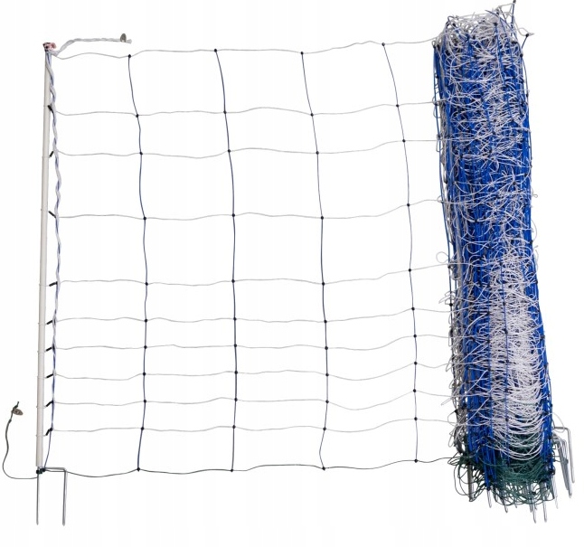 Síť Proti Vlkům Titanet 50 M, Výška 145 CM, Modrobílá Kerbl