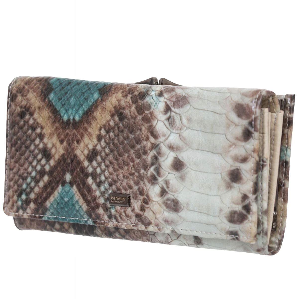 Dámská kožená peněženka VerMari Vipera Zelená
