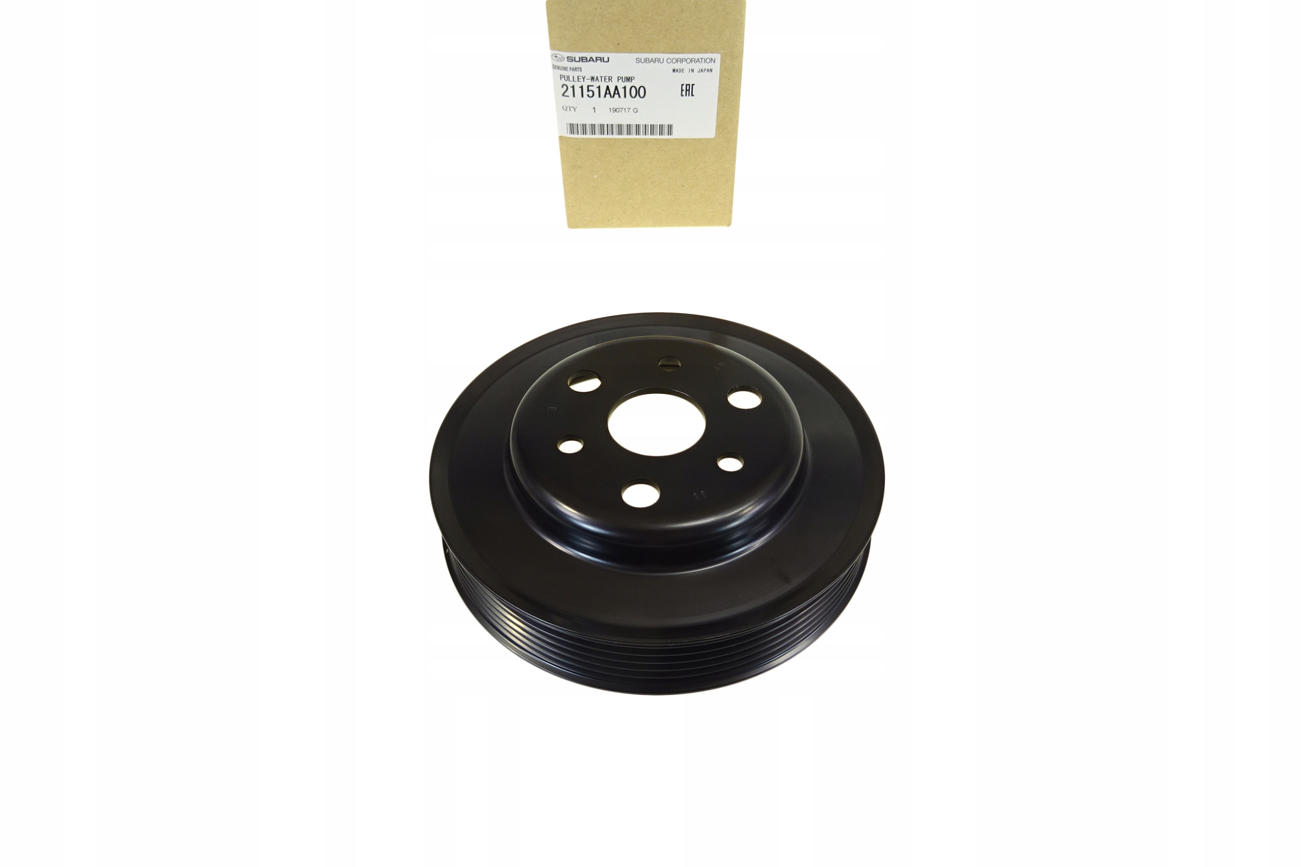 KOŁO PASOWE POMPY WODY SUBARU LEGACY OUTBACK FORESTER IMPREZA LEVORG BRZ