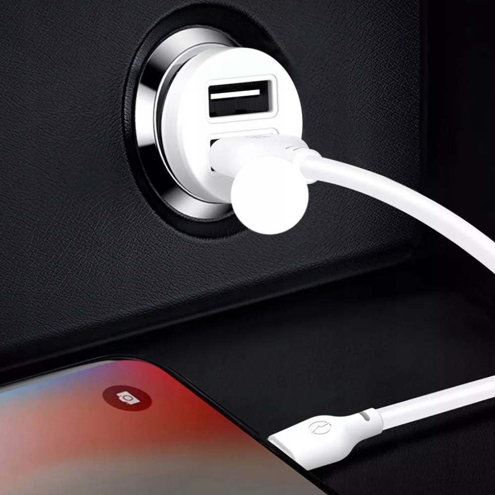 ŁADOWARKA SAMOCHODOWA DO IPHONA IPHONE LIGHTNING Długość przewodu 1 m