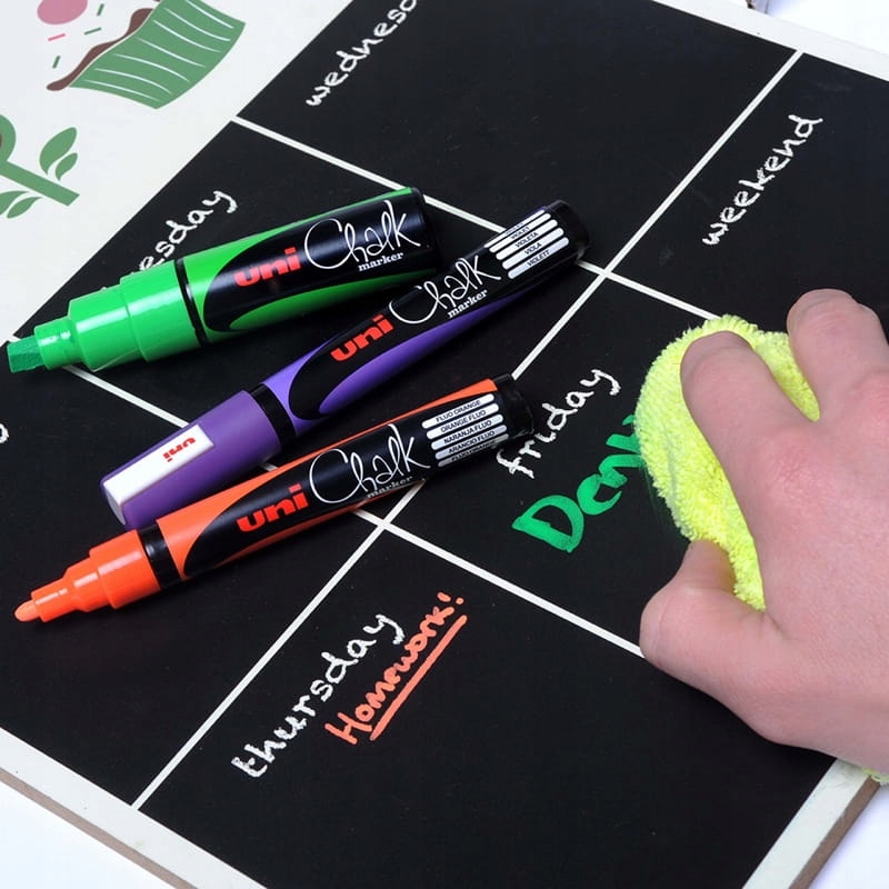 Marker kredowy UNI Chalk PWE-8K (niebieski) Kod producenta PWE-8K