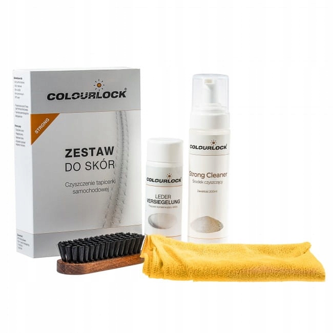 COLOURLOCK Zestaw Do Czyszczenia Skory STRONG 24H
