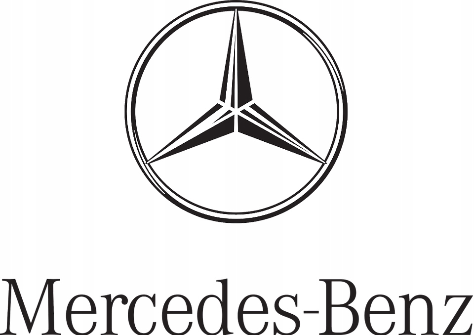 Naklejka 3D na Samochód Auto Wodoodporna mercedes benz znaczek logo #3