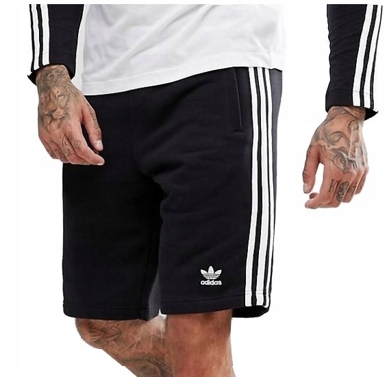 Adidas spodenki męskie sportowe przed kolano CW2980 rozmiar L Bawełniane