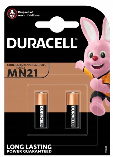 

2x Bateria Duracell MN21 LRV08 A23 8LR932 V23GA