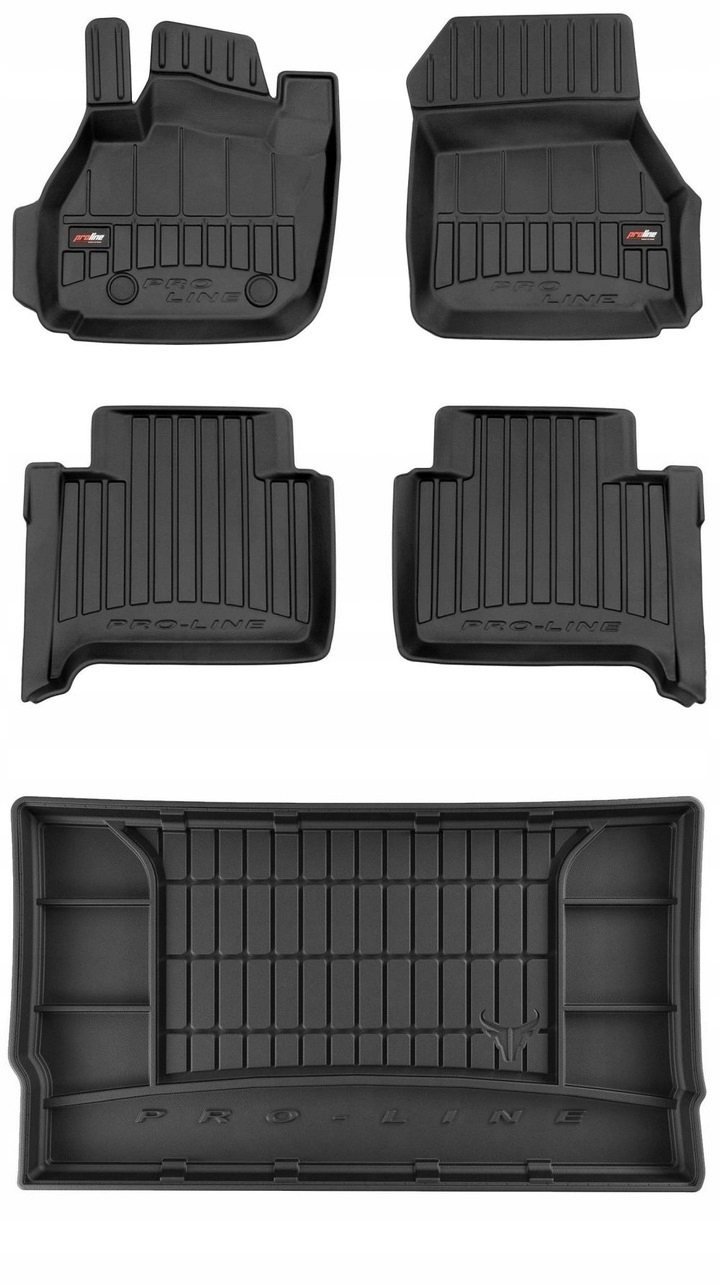 Set 3D gumové rohože Renault Zoe Hb od roku 2012