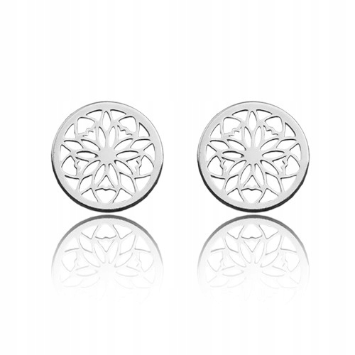 

Kolczyki sztyfty ażurowe Celebrytki ażurki 925