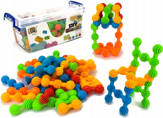 

Klocki Konstrukcyjne W Kuferku Kuleczki Pro Kids
