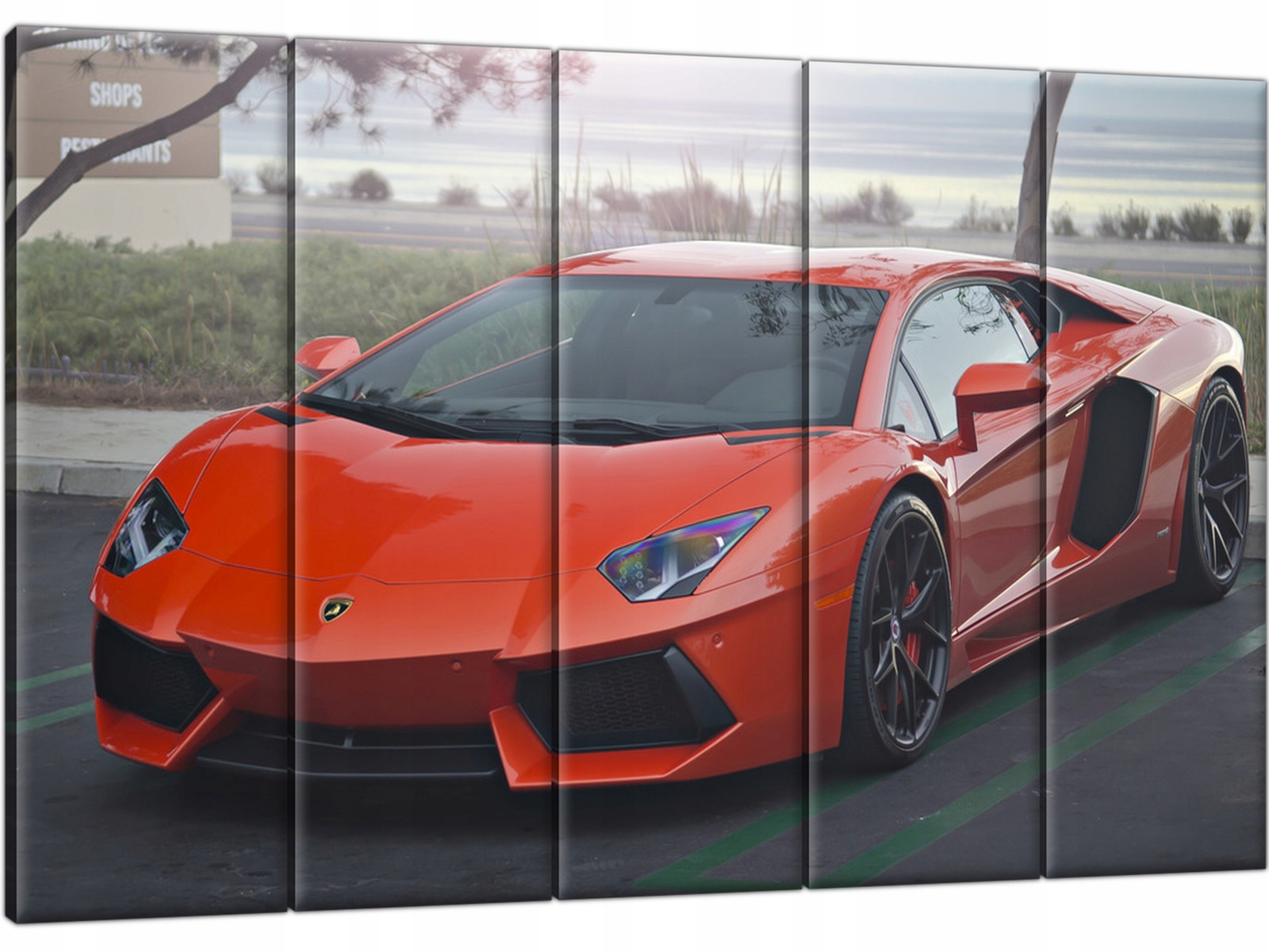 

Lamborgini Samochód Auto Obraz Wóz 100x63 Tryptyk