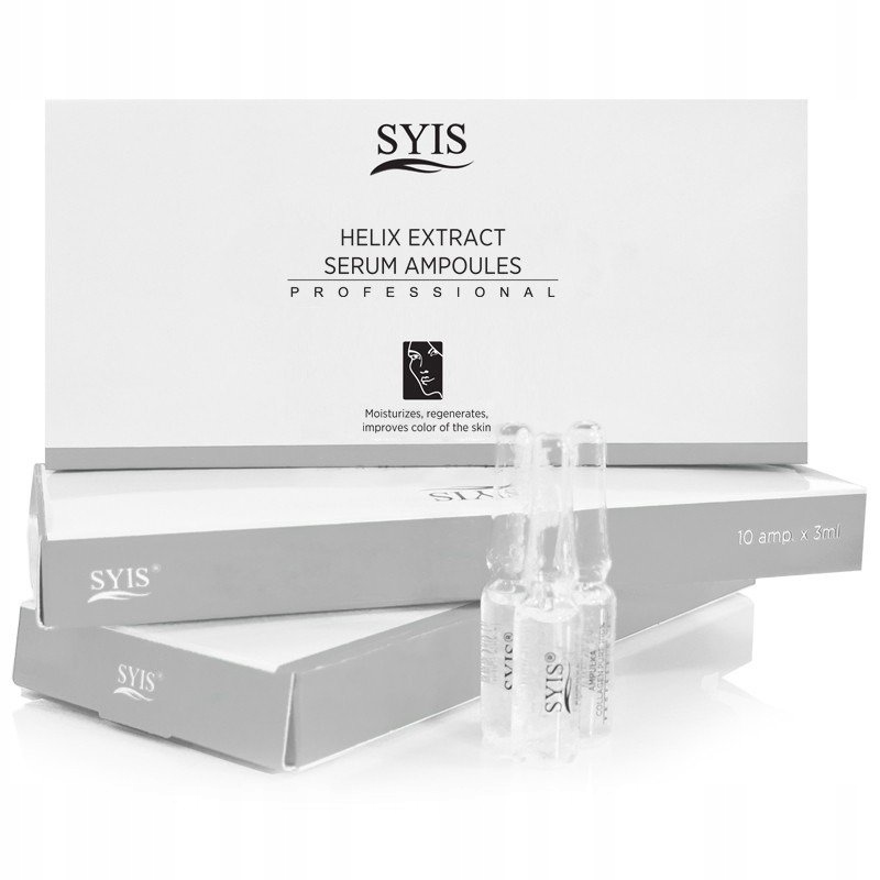 

Syis Ampułka Ze Śluzem Ślimaka Helix Serum 3 ml