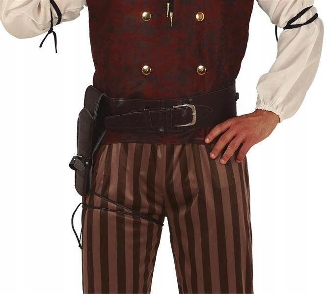 

Pas Z Kaburą Brązowy Kowboj Western Dziki Zachód