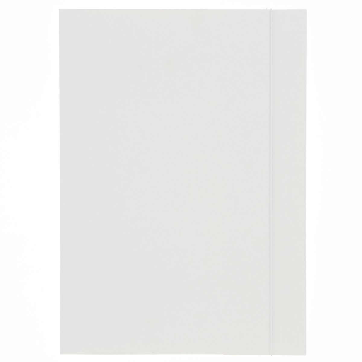 

Teczka z gumką biała Lux 250g Barbara