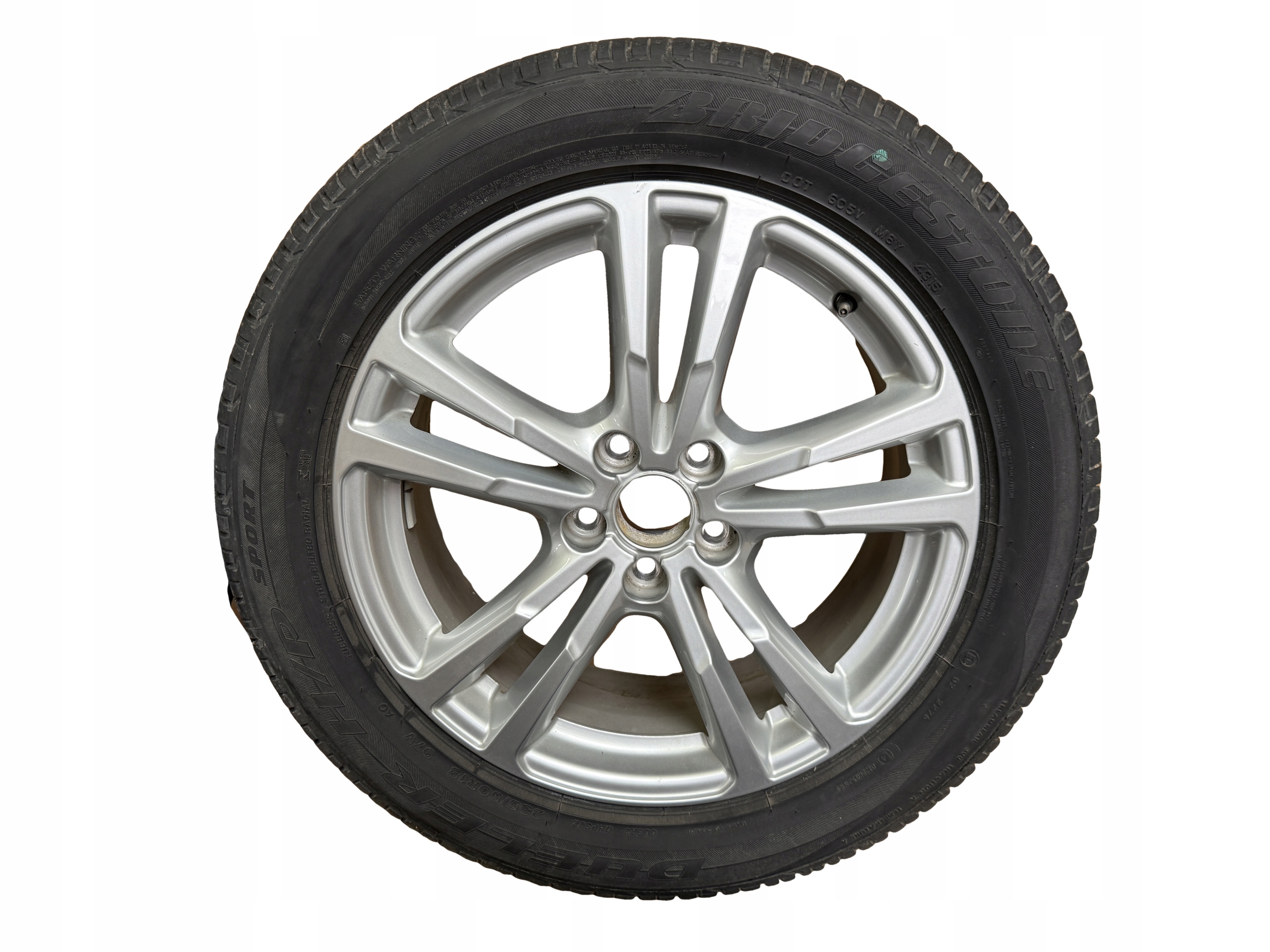AUDI Q3 8U wheels discs 235/50R18 BRIDGESTONE