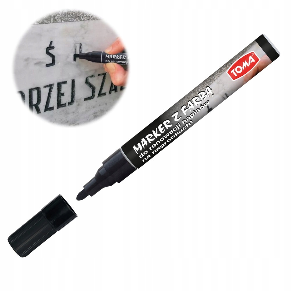 

Marker Do Renowacji Nagrobków Napisów Czarny