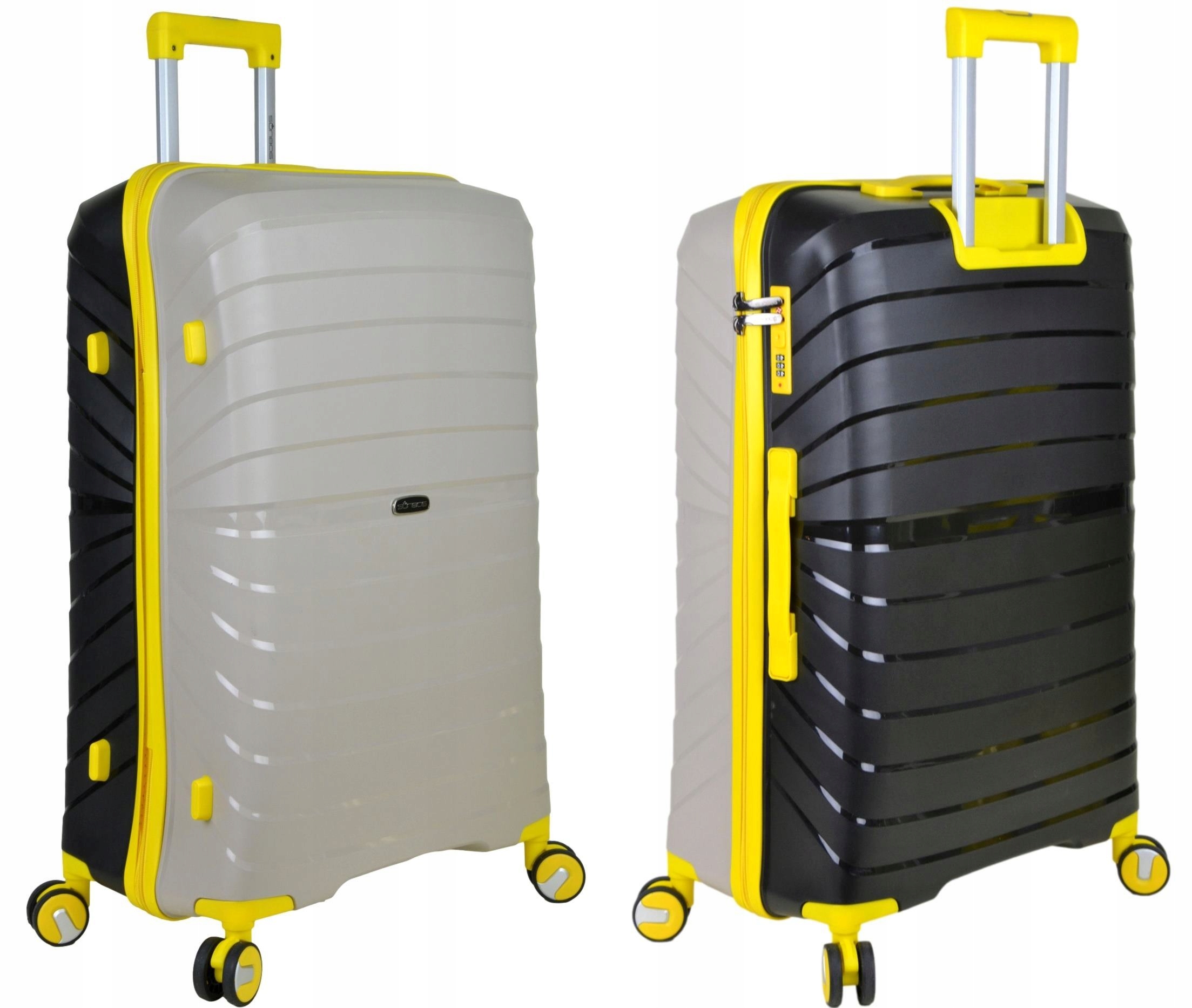 NOWOŚĆ 2024 ! Duża walizka SunBag z polipropylenu model NOVA 75