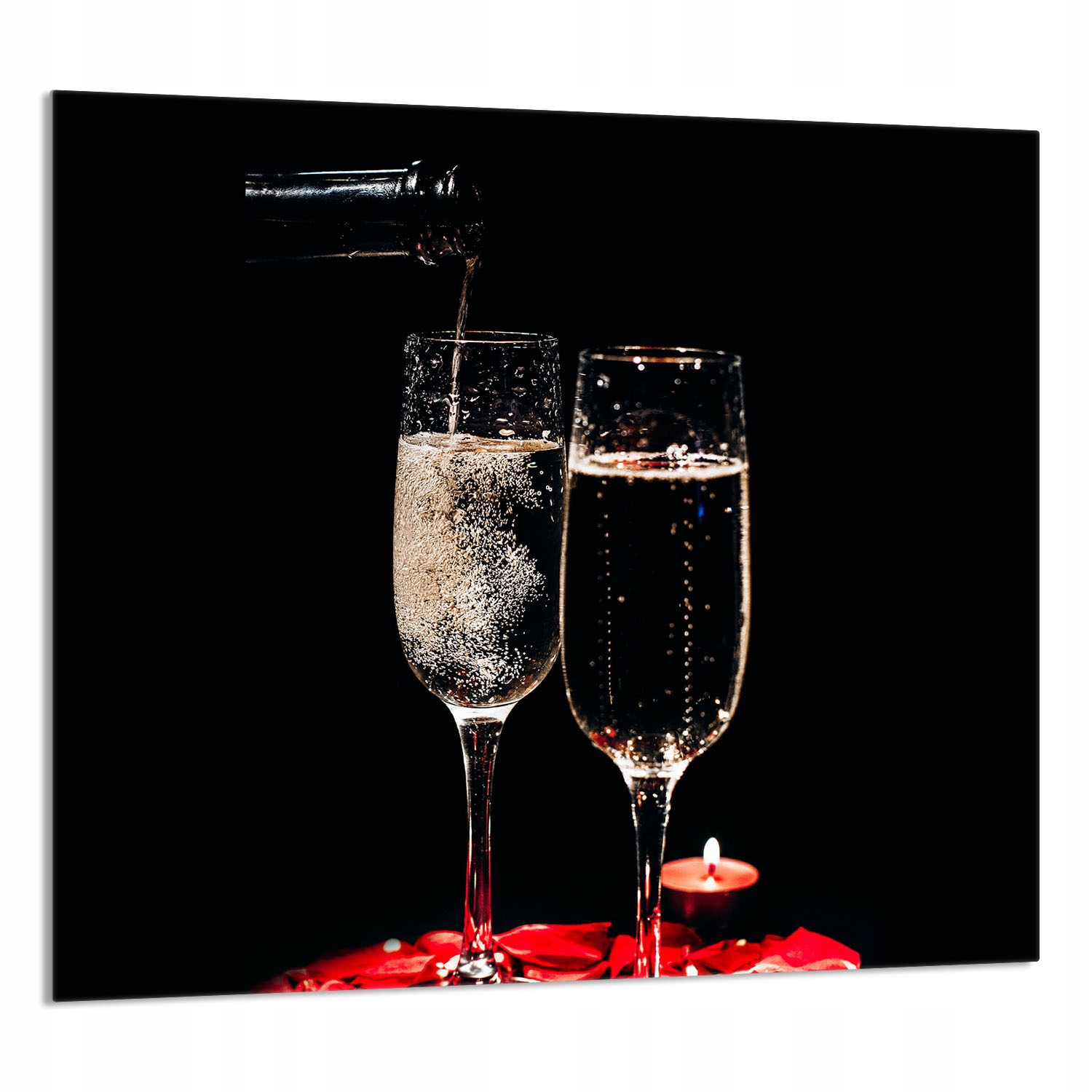 Skleněný Panel Do Kuchyně 65x60 Víno Tvrzené Sklo