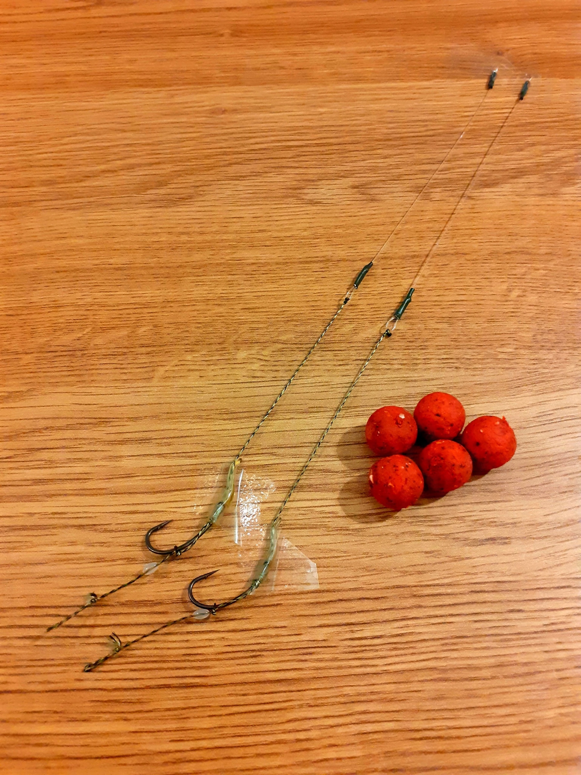 

Przypon Karpiowy z włosem Dual Fluorocarbon R.2