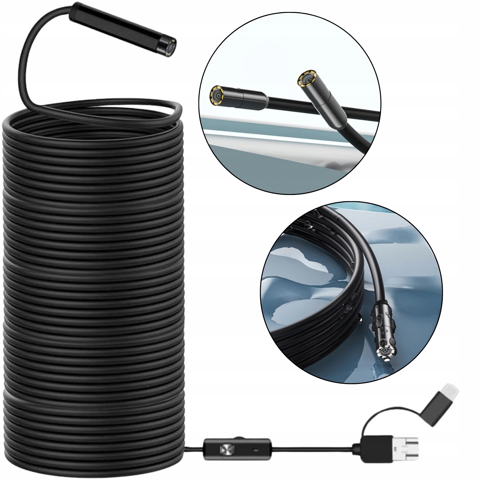 KAMERA ENDOSKOPOWA INSPEKCYJNA 5M ENDOSKOP USB ANDROID WARSZTATOWA MIKRO Marka Hikey