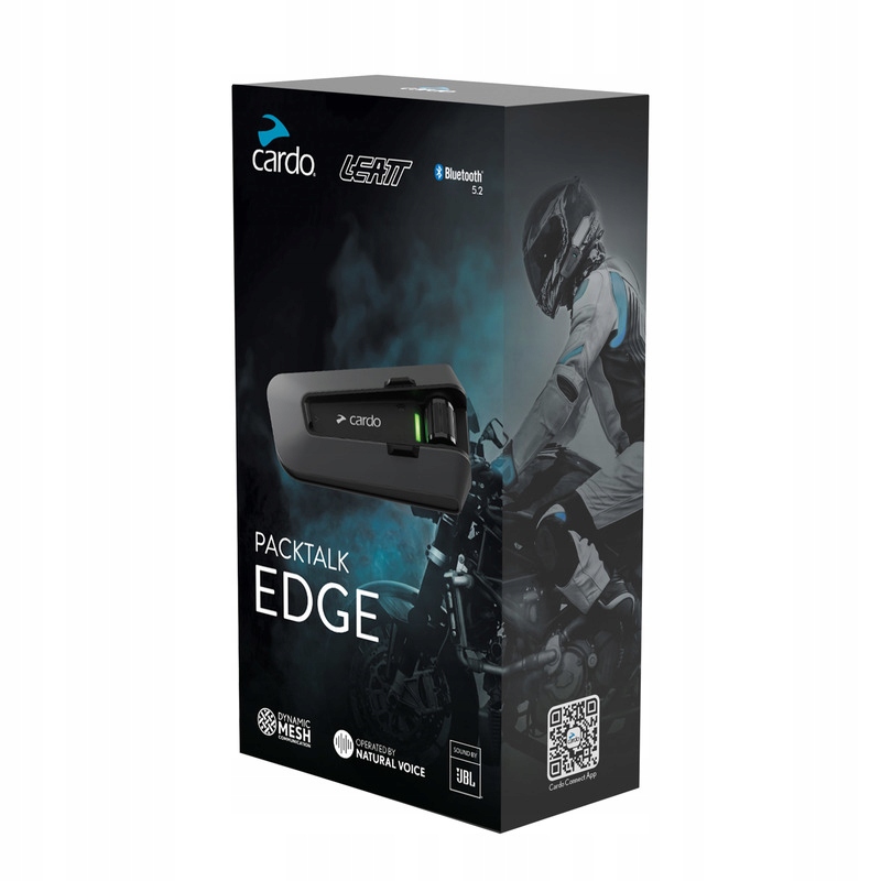 Motocyklový Interkom Leatt Packtalk Edge By Cardo Kit Os
