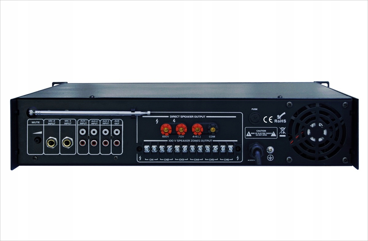 RH Sound ST-2350BC - wzmacniacz 100V Kod producenta ST-2350BC/MP3+FM+BLUETOOTH