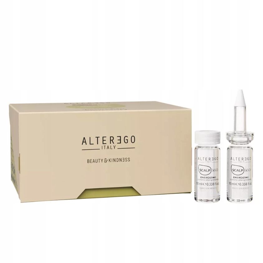 Alter Ego ScalpEgo Energizing, lotion posilující ampule, 12 x 10 ml