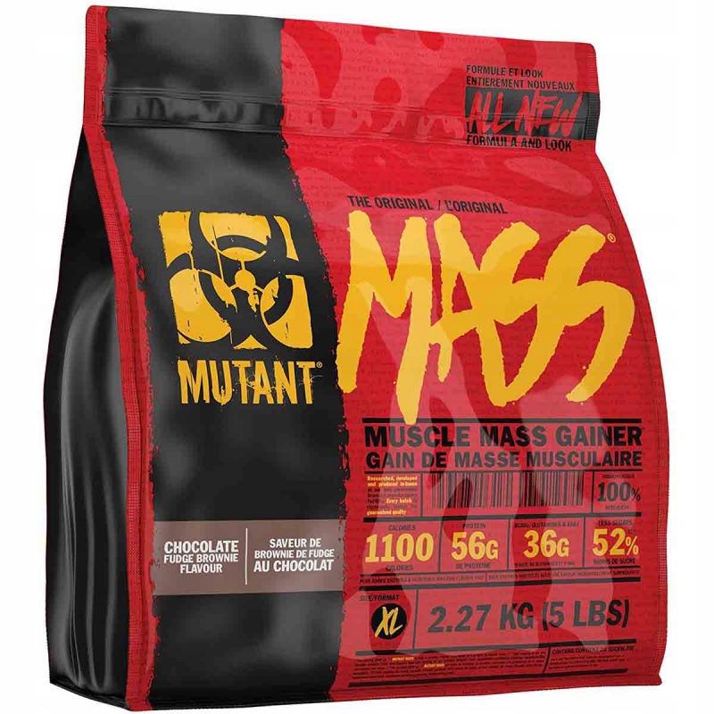 Pvl Mutant Mass New! 2270g Gainer Masa Síla 2,3kg Doplněk pro běžce.