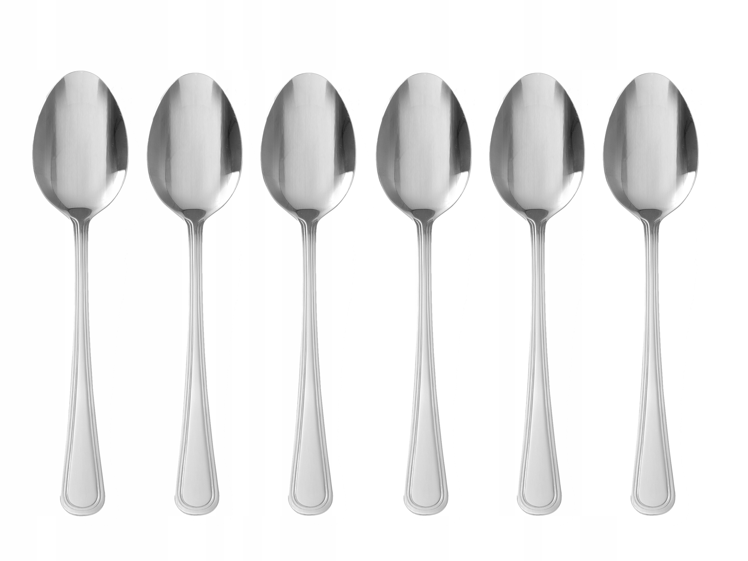 

Łyżka Do Zupy 6 Sztuk Stal 18/0 Kitchen Line