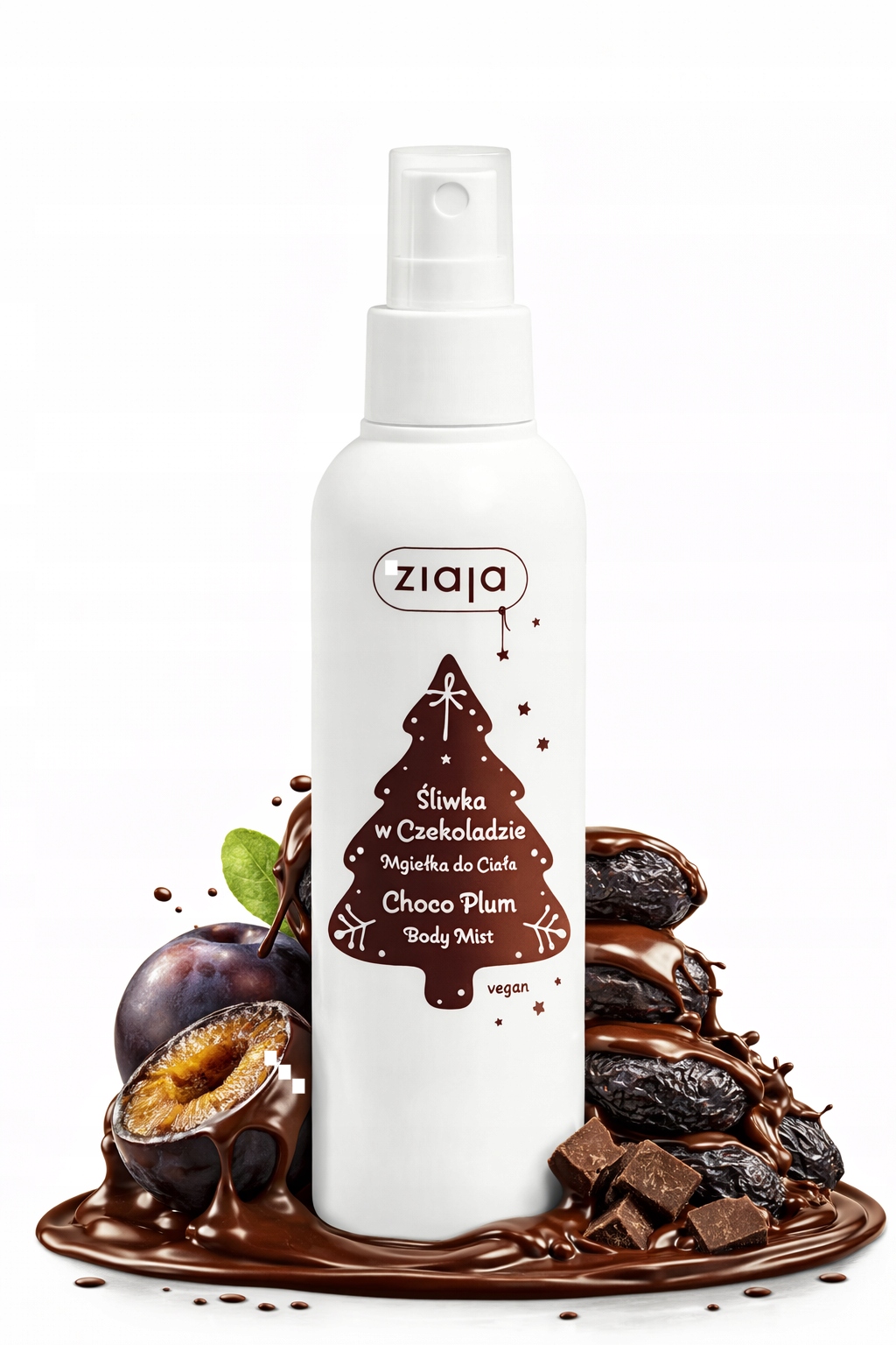 ZIAJA MGIEŁKA DO CIAŁA I WŁOSÓW ŚLIWKA W CZEKOLADZIE