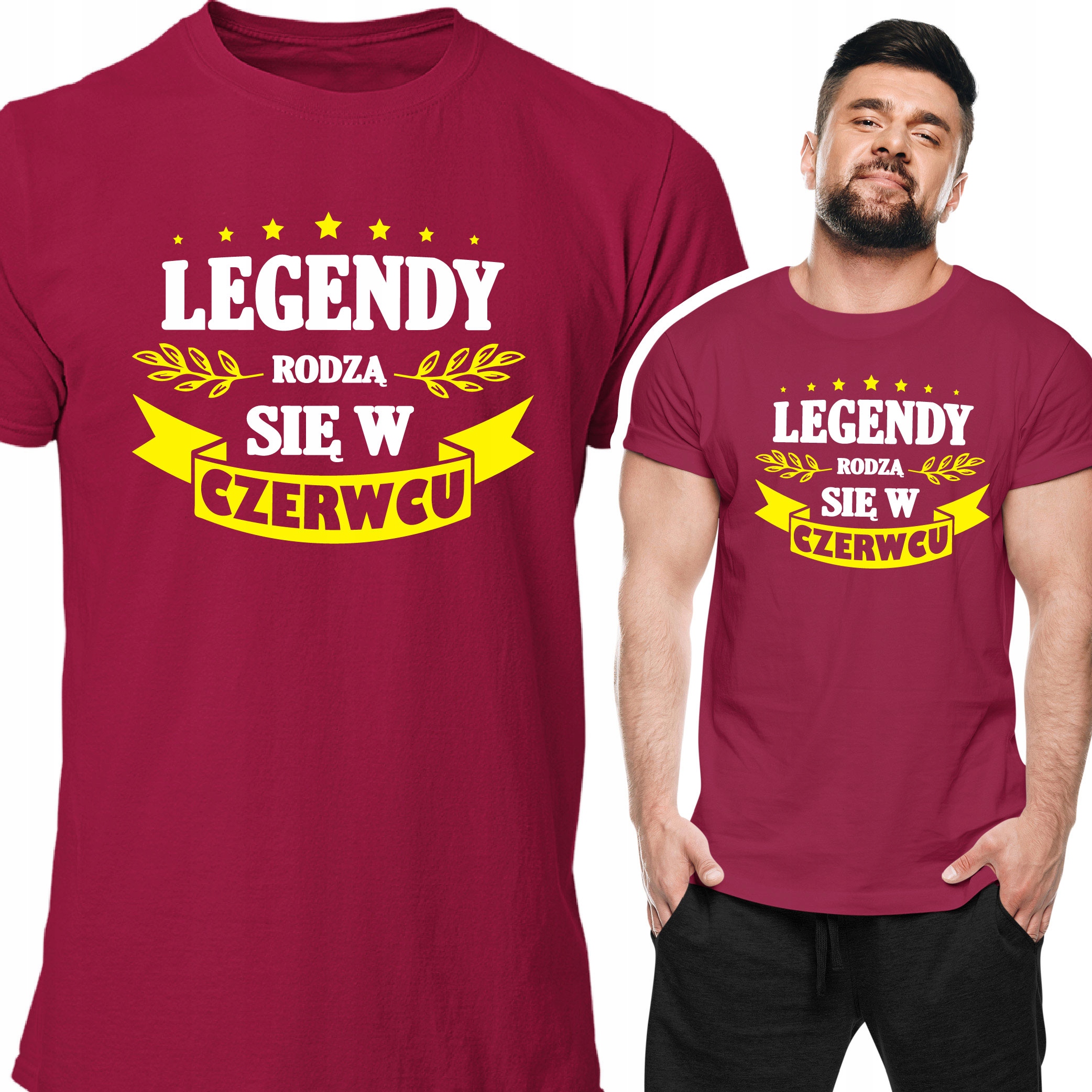 

Koszulka Tshirt Bluzka Prezent Urodziny Czerwiec