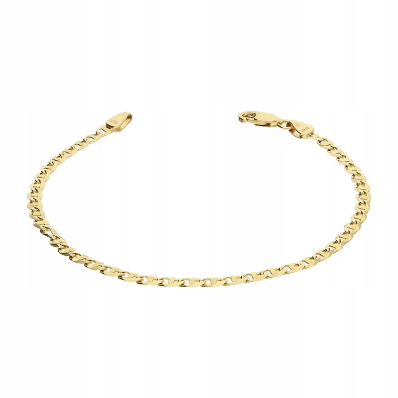 Zlatý náramek pro ženu 585 s gucci vazbou, efektní, elegantní 14kt