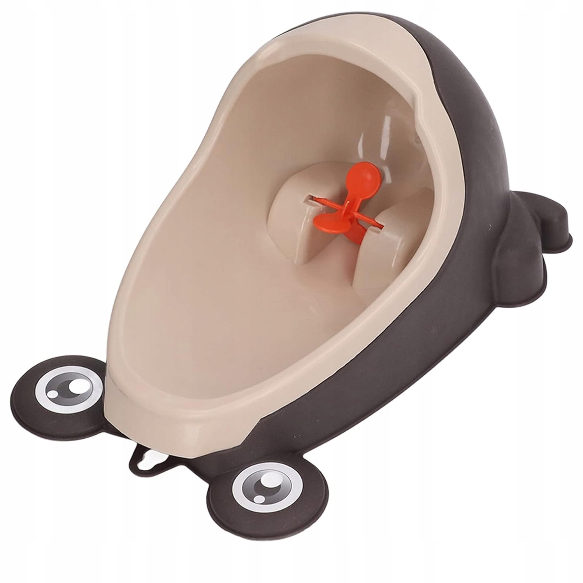 NOCNIK PISUAR NA ŚCIANĘ DLA DZIECKA CHŁOPCA ŻABA Kolor brązowy