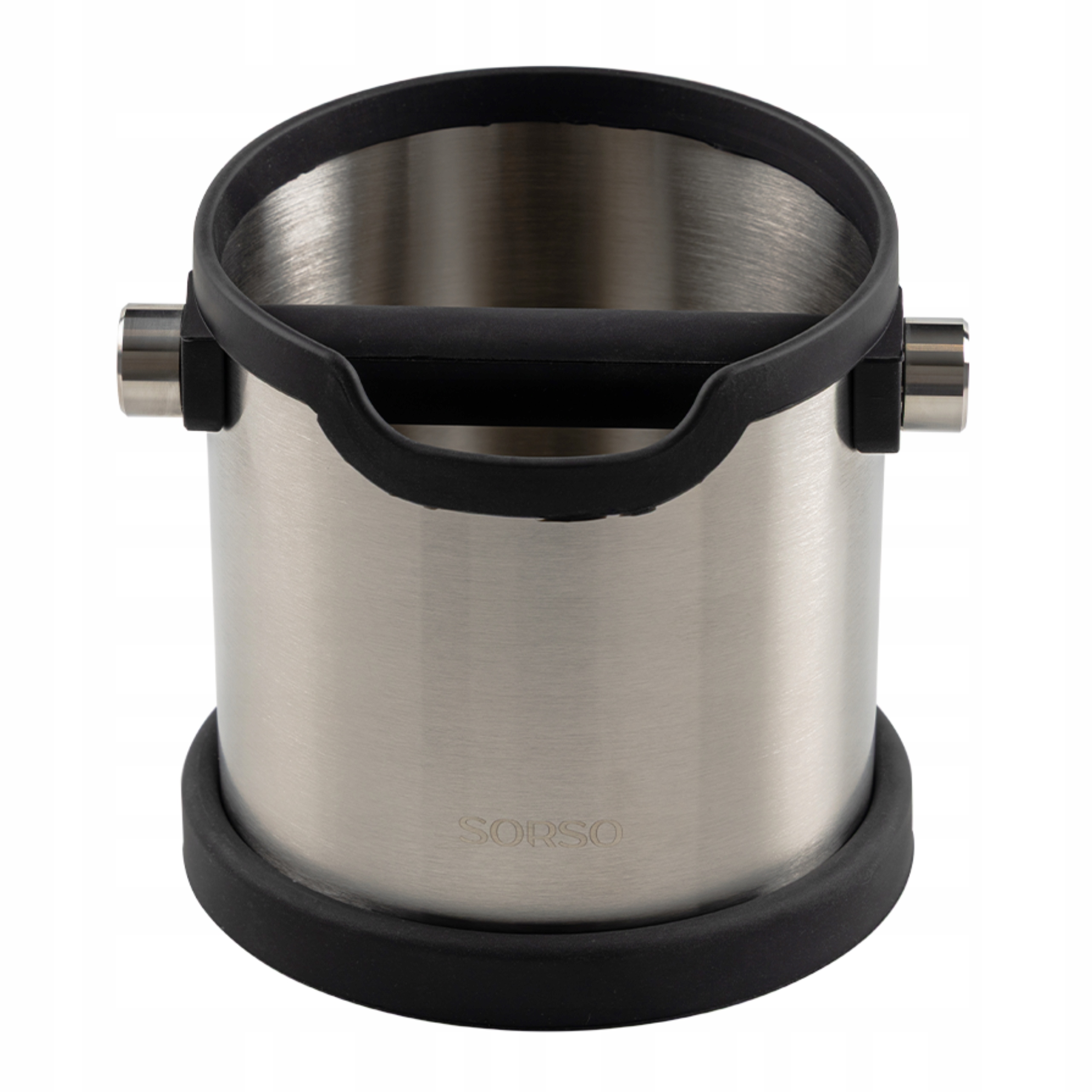 Levně Knock box Sorso Barista odrážedlo na kávu z nerezové oceli, stříbrný