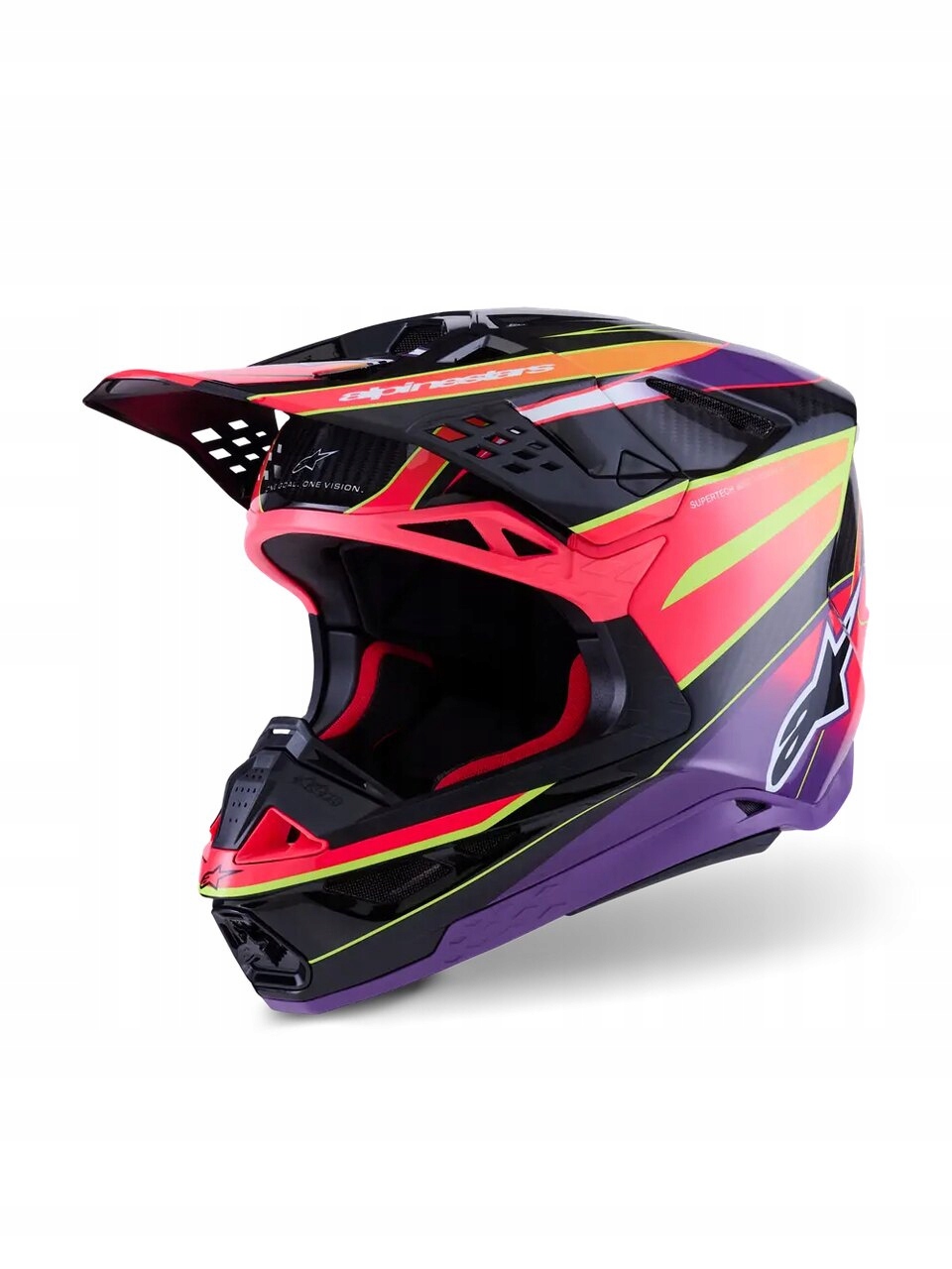 Prilba Alpinestars SM10 Supertech M10 Era ružovo-fialová L