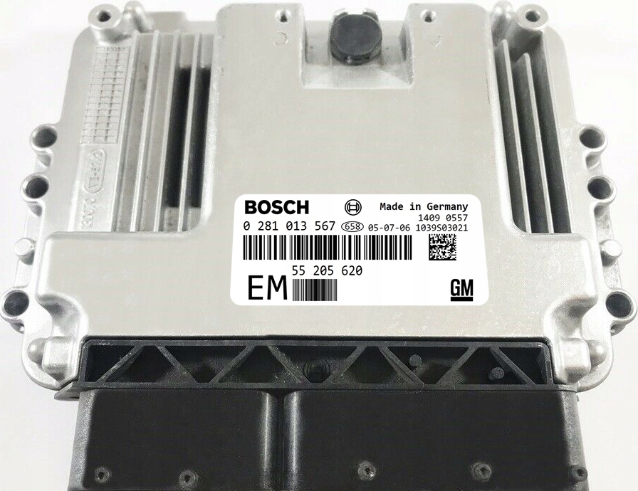 KOMPUTE ECU OPEL ZAFIRA B 55205620 0281013567 + PIN
