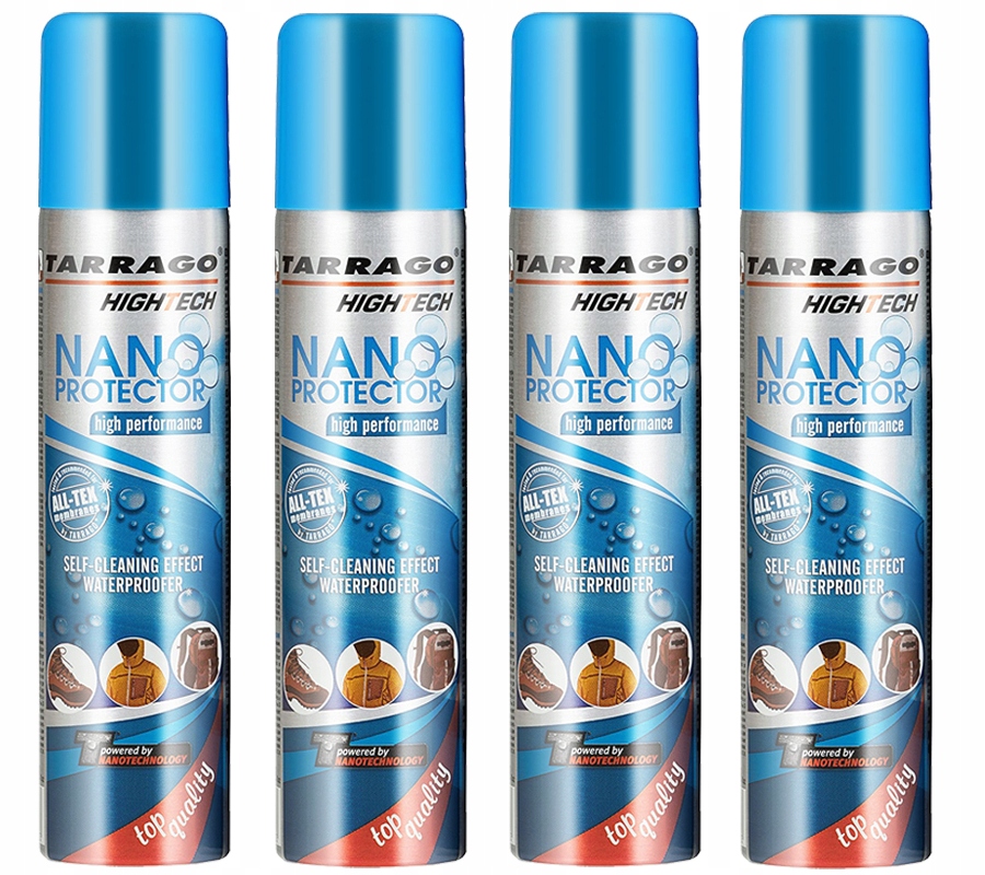 4x Nano Protector Tarrago High Tech 400 Impregnace