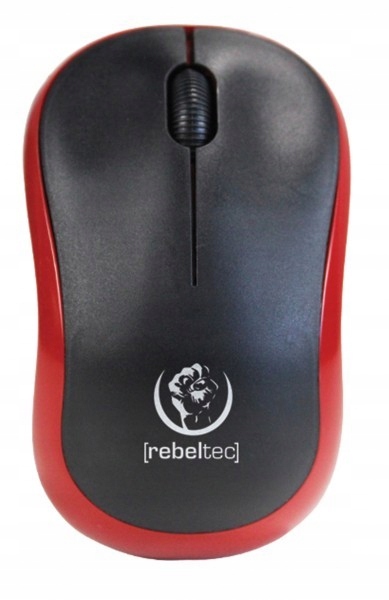 Rebeltec Mysz bezprzewodowa Meteor Czerwona
