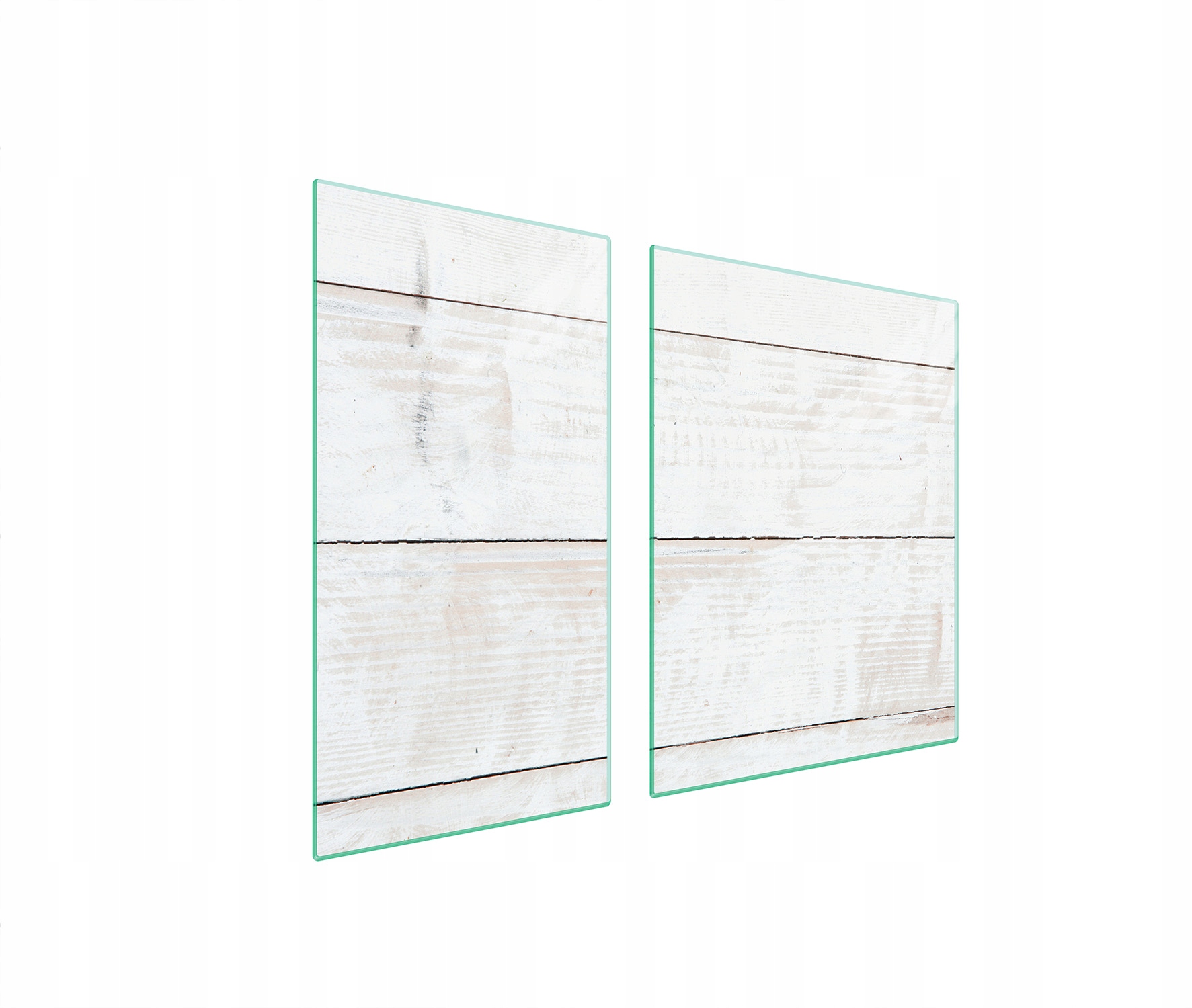 Ochranná Skleněná Deska Na Sporák 90x52 Dřevo Tvrzené Sklo