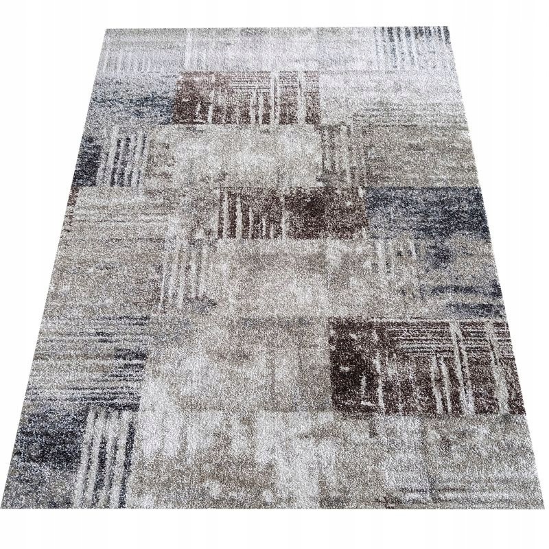 Dywan nowoczesny do salonu Panamero Parkett 24 beżowy 300x400 cm