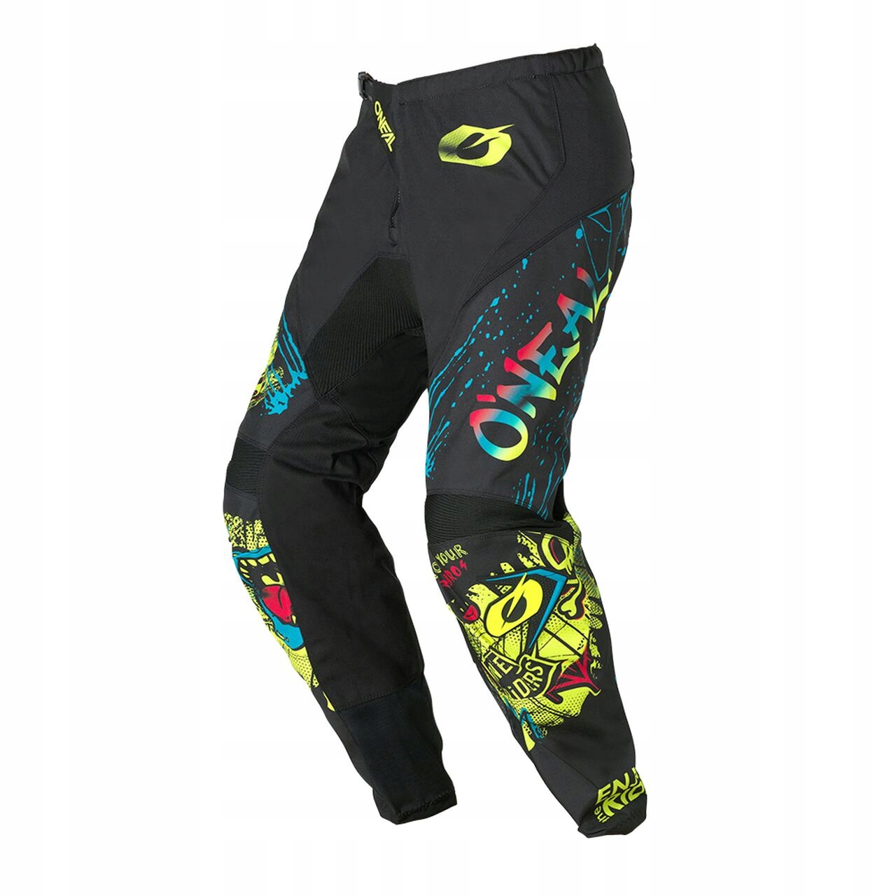 Juniorské nohavice O'Neal Element Rancid black/yellow 20