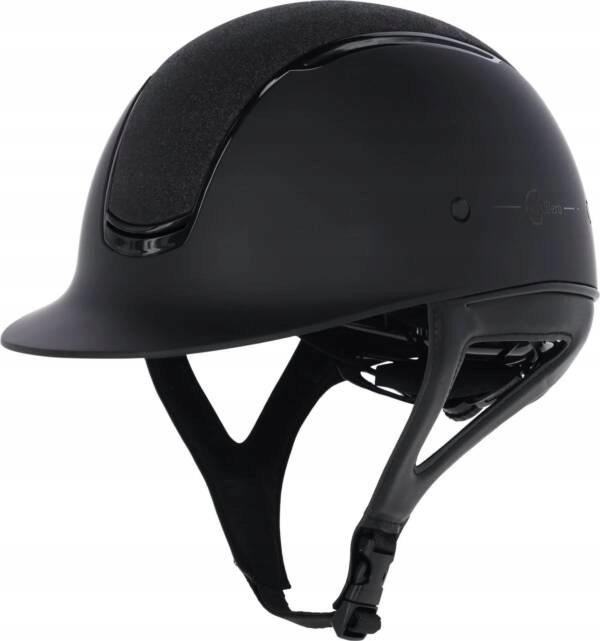 Kask Eclipse Ert matowy czarny z połyskiem Covallier regulowany 52-56