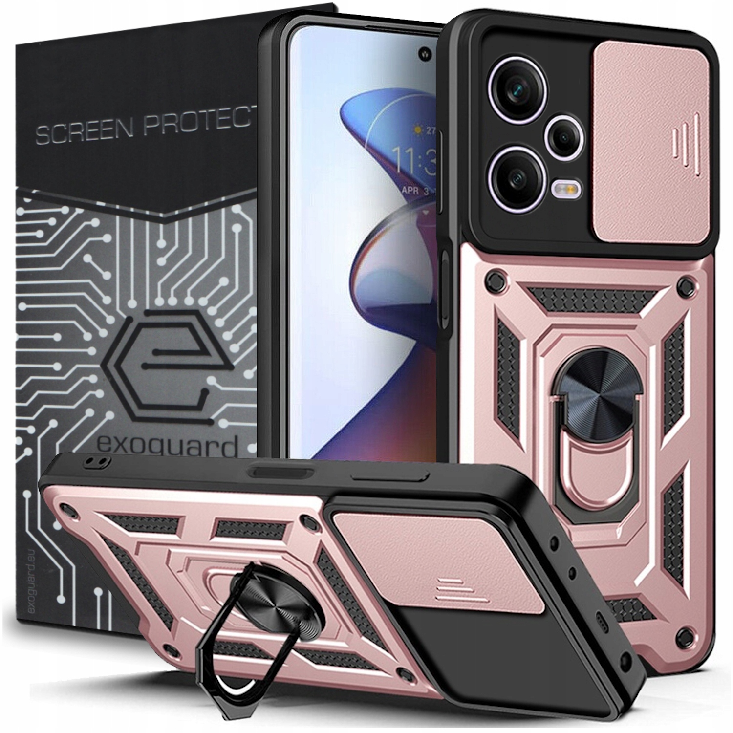 

Etui+szkło do Xiaomi Redmi Note 12 Pro+ Plus 5G