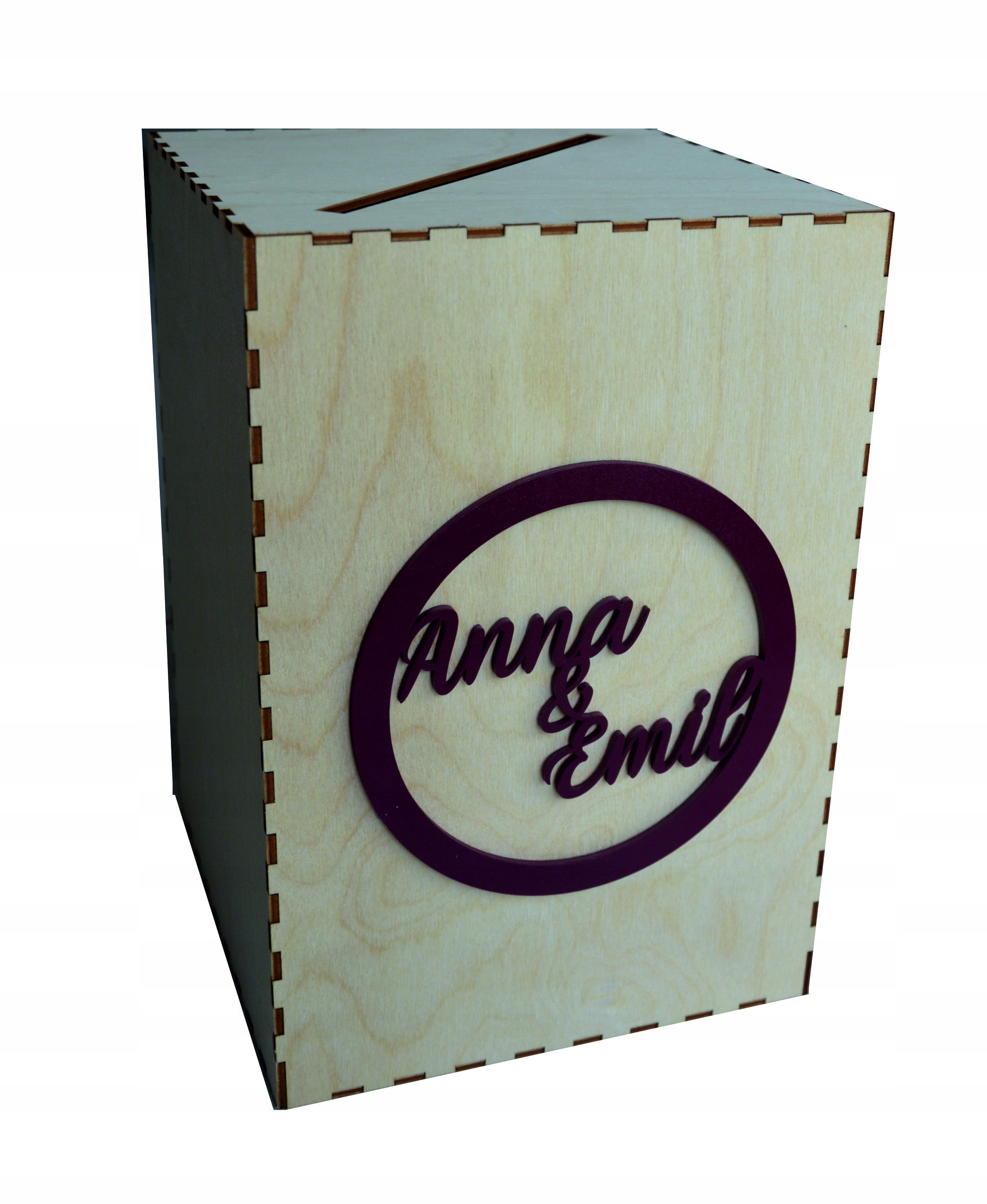 

Skrzynka, pudełko na koperty ślubne