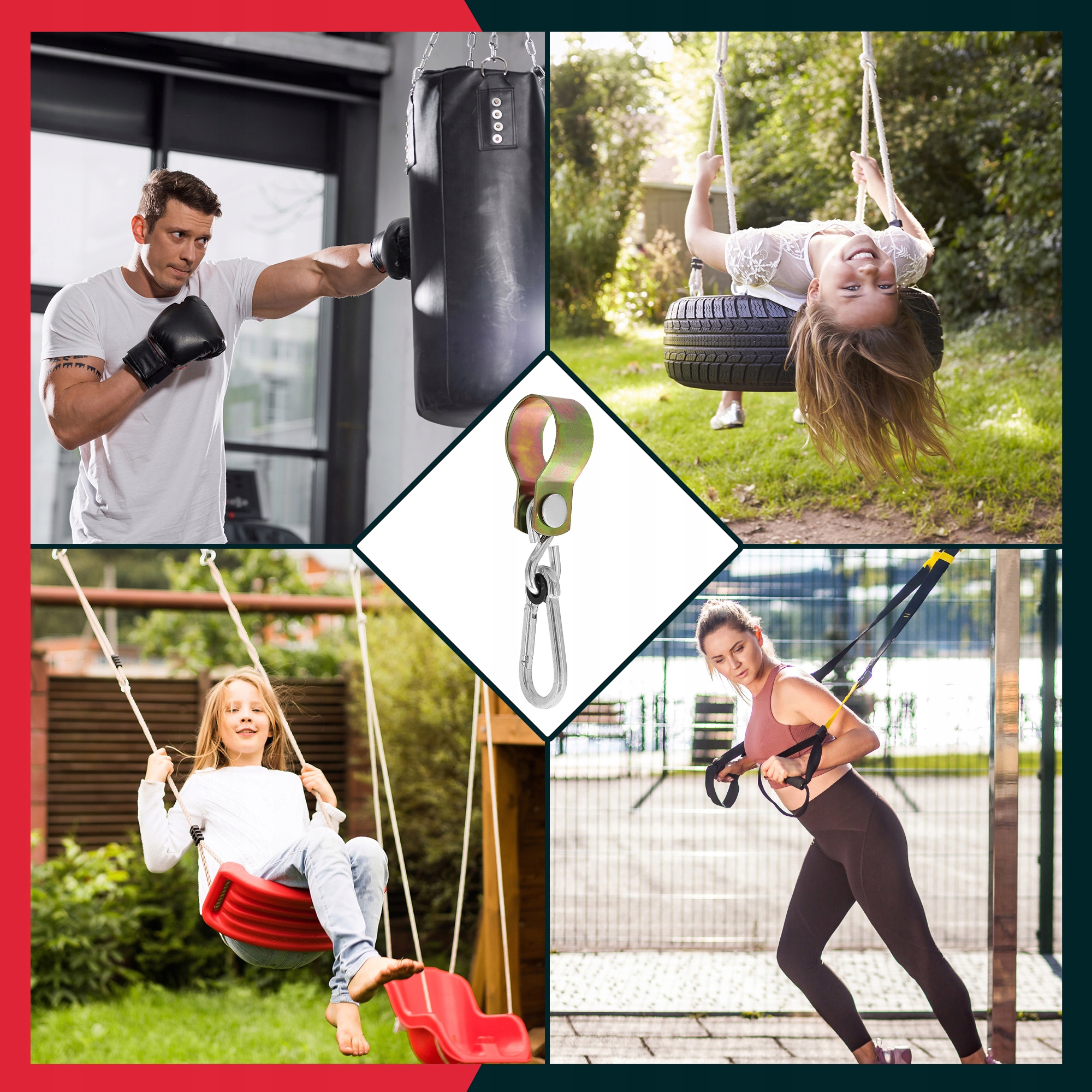 OBEJMA HAK HUŚTAWKOWY KARABIŃCZYK MOCOWANIE 80 - 2 Kod producenta H010