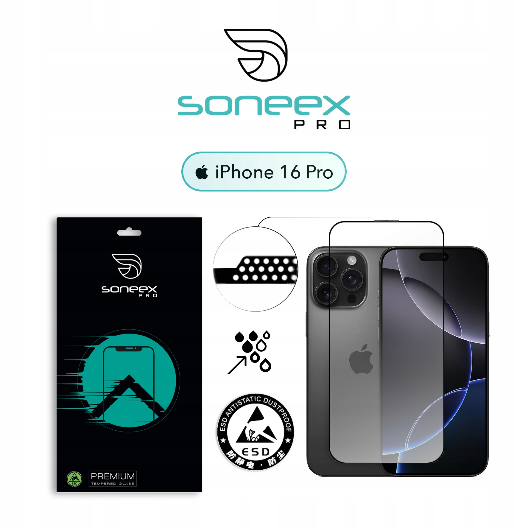 Smartfon Apple iPhone 16 Pro 8 GB / 128 GB 5G biały • Cena, Opinie