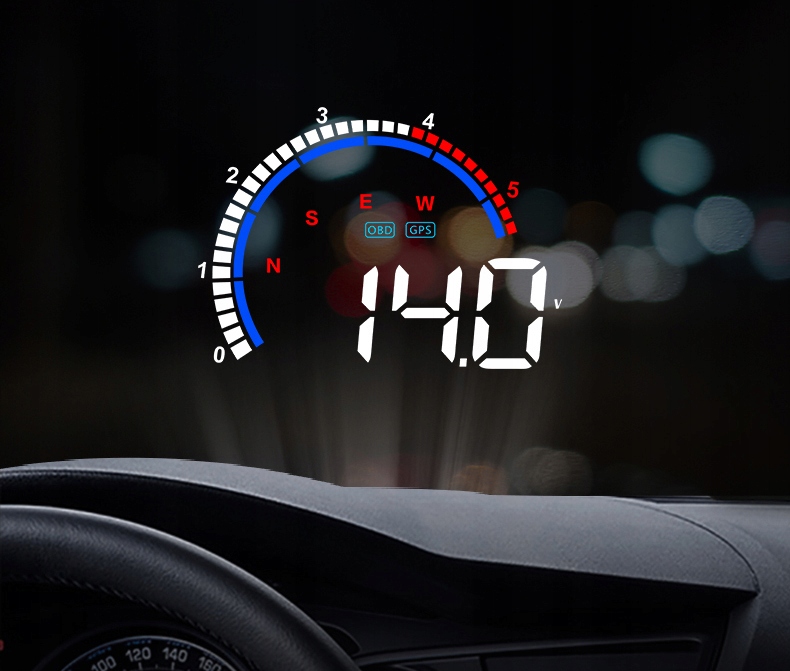 WYSWIETLACZ PROJEKTOR LED LCD HUD OBD2 GPS USB M13 Manufacturer Inny