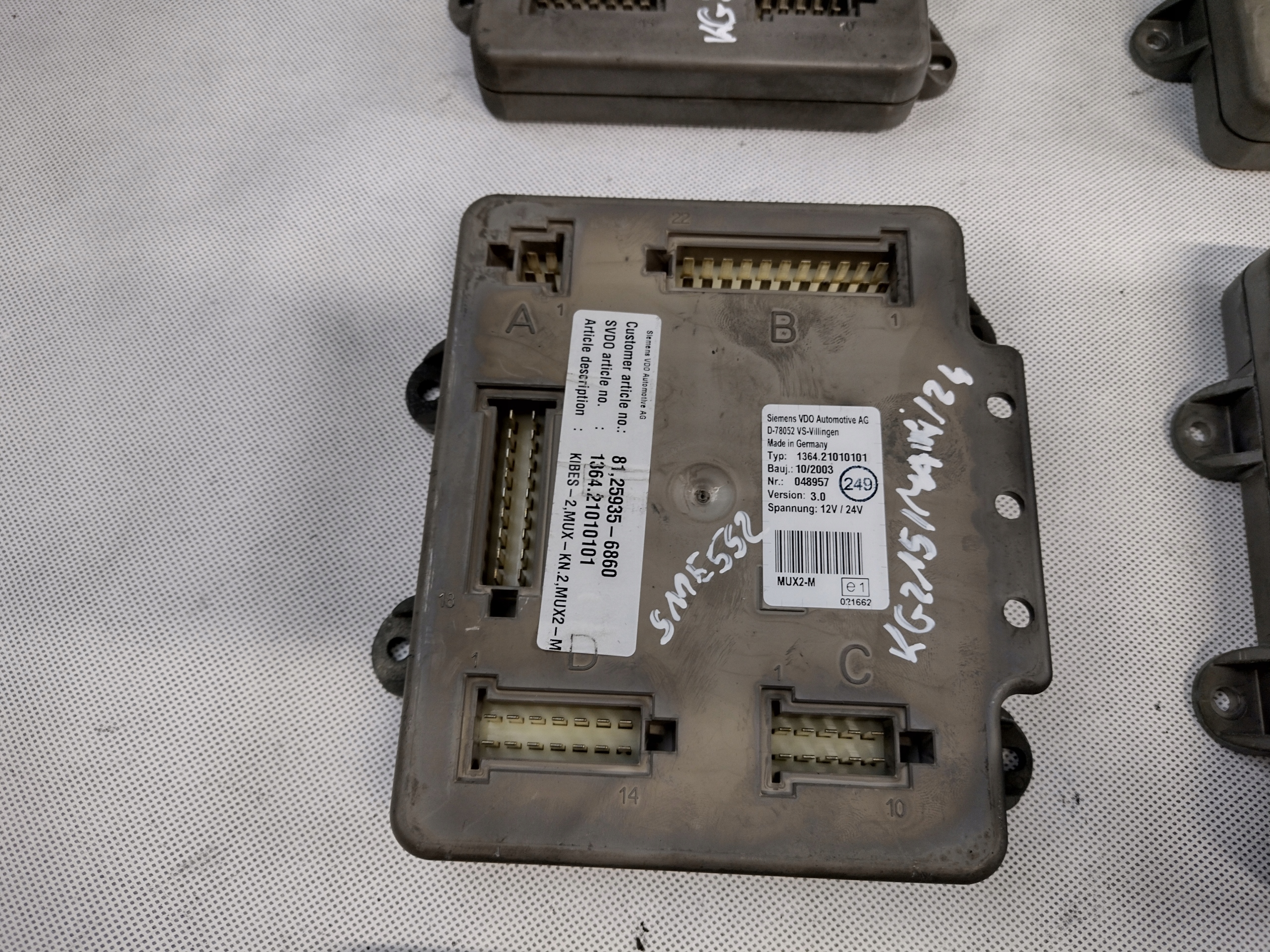 control unit Siemens VDO 1364,21010101 3,0 MUX2-M