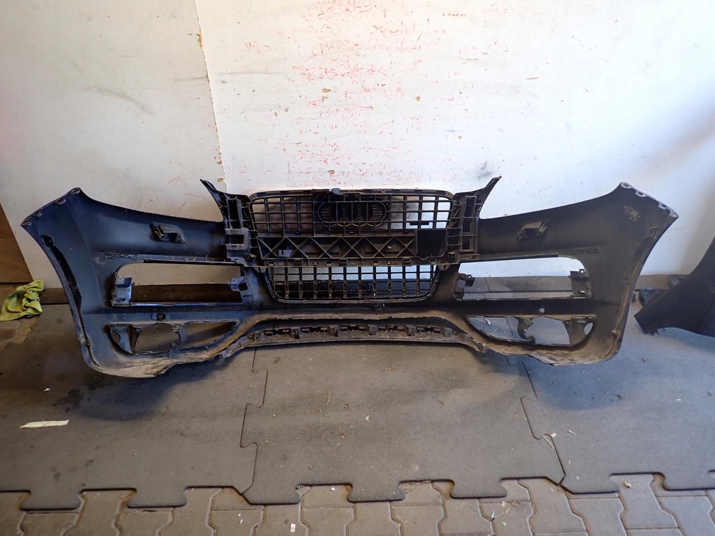 bumper front front AUDI Q7 LIFT 2010-2015 S-LINE 4L