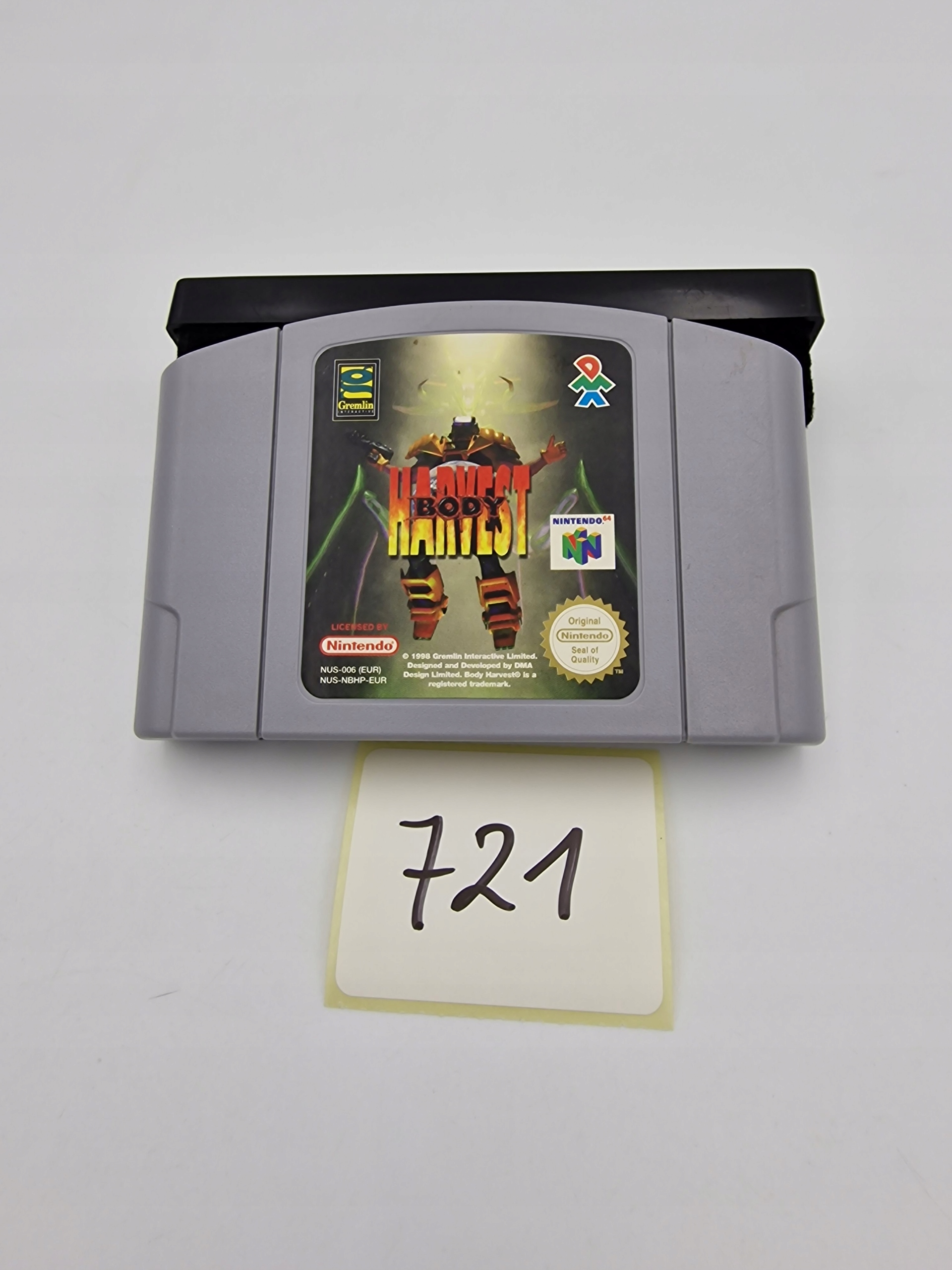 NINTENDO 64 HARVEST BODY Platforma Nintendo 64