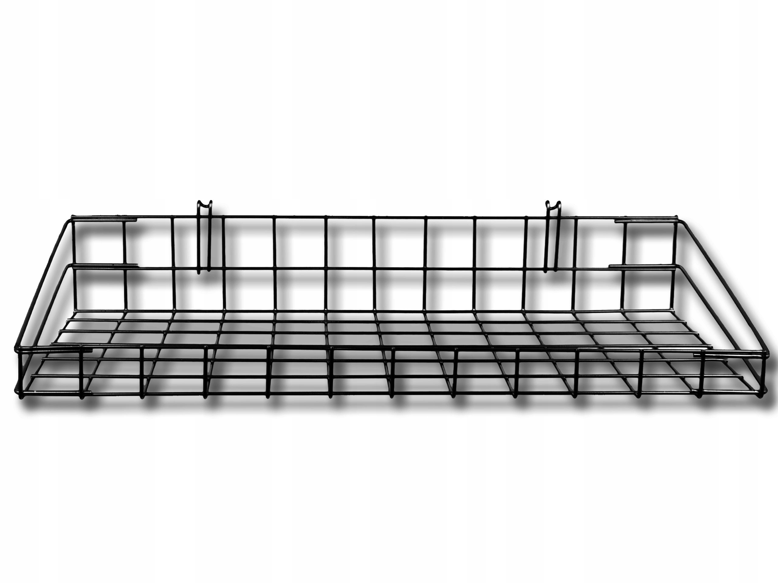 KOSZ KOSZYK NA KRATĘ DONICZKI ZAWIESZANY ZAWIESZKA DO SKLEPU CZARNY 80X30 Kod producenta gg44ggrdf