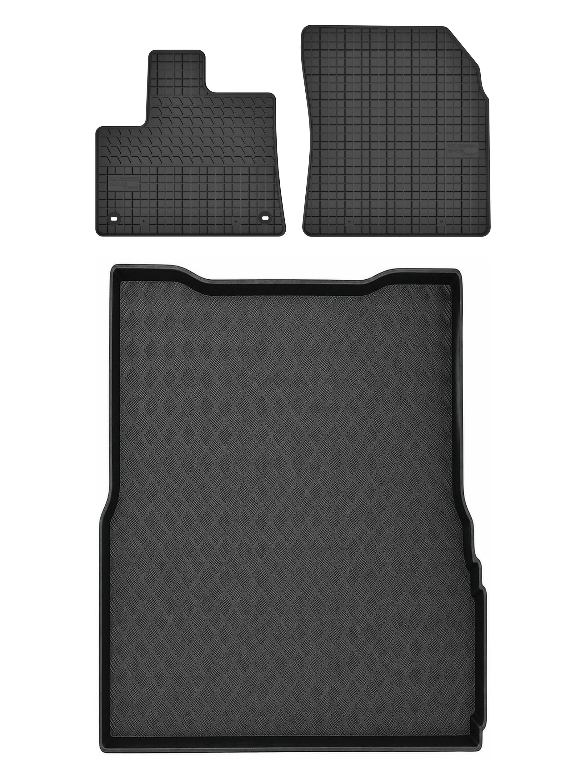 Gumové rohože SolidTread rohožka do kufra pre: Citroen Berlingo III 2018-